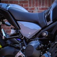 Pyramid Infill Panels | Gloss Grey (Nimbus Grey) | Yamaha MT-09 2017>2018