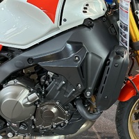 Pyramid Front Infill Panels | Matte Black | Yamaha Tracer 9 GT/GT+ 2021>Current