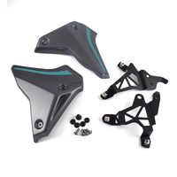 Pyramid Front Infill Panels | Midnight Cyan | Yamaha MT-09 2021>Current