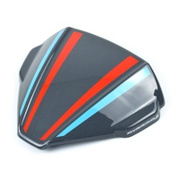 Pyramid Fly Screen | Storm Fluo/Cyan Strom Colours | Yamaha MT-09 2021>2023