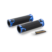 Puig GRIPS BY PAIR PUIG HI-TECH REVVING 119MM (Blue)