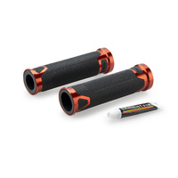 Puig GRIPS BY PAIR PUIG HI-TECH REVVING 119MM (Orange)