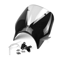 Pyramid Fly Screen | Midnight Black | Yamaha XSR 900 2022>Current