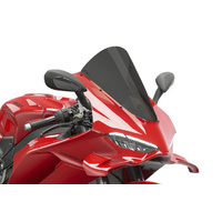 Puig R-Racer Screen To Suit Ducati Panigale V4/R/S (2025 - Onwards) - Dark Smoke