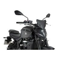 Puig New Generation Sport Screen To Suit YAMAHA MT-07 25' (Black)