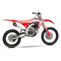 Yoshimura CRF450R/RX 17-20 / CRF450R-S 2022 RS-9T Stainless Full Exhaust, w/ Stainless Mufflers