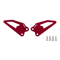 Puig HEEL PLATES YAMAHA R9 25' C/RED