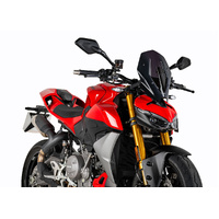 Puig New Generation Touring Screen To Suit Ducati Streetfighter V2/S (2025 - Onwards) - Dark Smoke