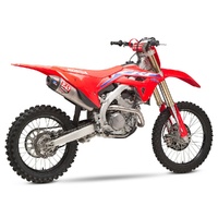Yoshimura CRF250R/RX 22-24 RS-12 Titanium Full Exhaust, w/ Titanium Muffler