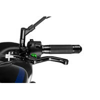 Puig 3.0 Short Clutch Lever (Black Lever, Green Adjuster)