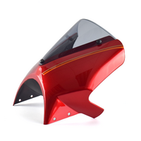 Pyramid Fly Screen | Candy Medium Red | Kawasaki Z 650 RS 2024>Current