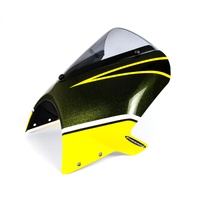 Pyramid Fly Screen | Metallic Green (Candytone Green Scheme) | Kawasaki Z 900 RS 2019>Current