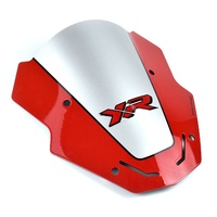 Pyramid Sport Screen | Racing Red & White Aluminium Metallic Matt | BMW S 1000 XR 2020>Current