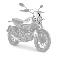 Pyramid Nose Fairing | Gloss White (Sugar White) | Ducati Scrambler Classic 2015>Current
