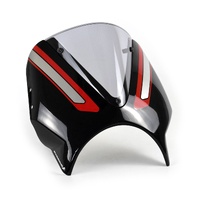 Pyramid Fly Screen | Sapphire Black Scheme | Triumph Trident 660 2021>Current
