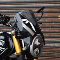 Pyramid Fly Screen | Phantom Black/Storm Grey | Triumph Speed 400 2024>Current