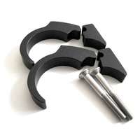 Motogadget Handlebar Clip Kit (Black, 22mm)