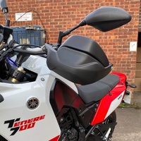 Pyramid Handguard Extensions | Matte Black | Yamaha Tenere 700 Rally Edition 2021>Current