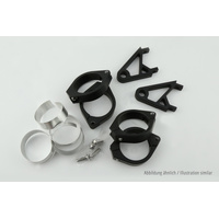 HIGHSIDER CNC ALU H/L BRKT XS 35-37MM BLK
