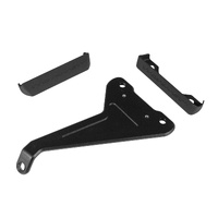 Pyramid Rear Peg Delete & Exhaust Hanger Kit | Matte Black | Honda CB 1000 Hornet inc SP 2025>Current