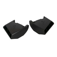 Pyramid Brake Duct Coolers | Matte Black | Honda CB1000 Hornet 2025>Current
