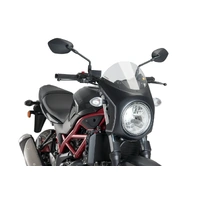 Puig Semifairing Matt Black Suzuki SV650 16'- (Black)