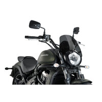 Puig New Generation Sport Screen To Suit Kawasaki Vulcan S/Cafe (Dark Smoke)