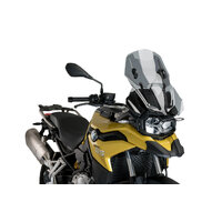 Puig Adjustable Screen To Suit BMW F 750 GS / F 850 GS (2018 - Onwards) - Smoke - CLEARANCE