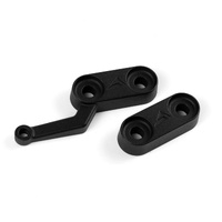 Pyramid Rear Peg Blanking Blocks | Matte Black | Yamaha MT-09 2021>2023