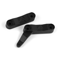 Pyramid Rear Peg Blanking Blocks | Matte Black | Yamaha Tracer 9 2021>Current