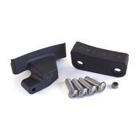 Pyramid Rear Peg Blanking Blocks | Matte Black | Yamaha MT-09 inc SP 2024>Current