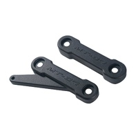 Pyramid Rear Peg Delete Kit | Matte Black | Yamaha MT-07 2025>Current