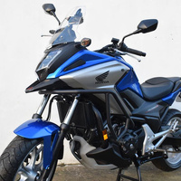 Pyramid Engine Bars | Matte Black | Honda NC 750 X 2012>Current