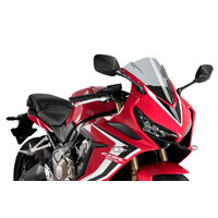 Puig Z-Racing Screen To Suit Honda CBR650R 2019 - Onwards (Light Smoke)