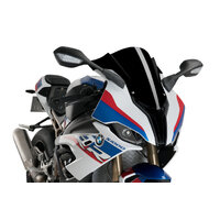 Puig Z Racing Screen To Suit BMW S 1000 RR / M1000RR (Black)