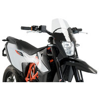 Puig New Generation Sport Screen To Suit KTM 690 SMCR / Enduro R (Clear)