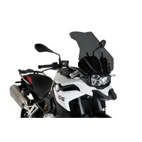 Puig Touring Plus Screen To Suit BMW F750/850GS (2018 - Onwards) - Dark Smoke