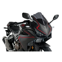 Puig Z-Racing Screen To Suit Honda CBR500R (2019 - Onwards) - Dark Smoke