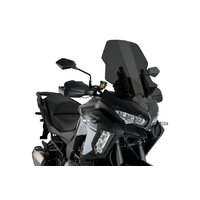 Puig Touring Screen To Suit Various Kawasaki Versys 1000 Models (Dark Smoke)