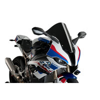 Puig R-Racer Screen To Suit BMW S 1000 RR/M1000RR (Black)
