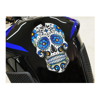Puig Tank Pad Skull (Blue)