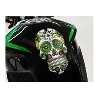 Puig Tank Pad Skull (Green)
