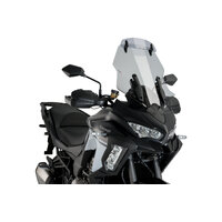 Puig Touring Screen With Visor To Suit Kawasaki Versys 1000 SE (2019 - Onwards) - Smoke