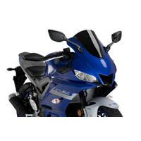 Puig R-Racer Screen To Suit Yamaha YZF-R3 (2019 - Onwards) - Black