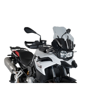 Puig Touring Screen To Suit BMW F750GS / F850GS (2018 - Onwards) - Smoke