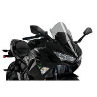 Puig Z-Racing Screen To Suit Kawasaki Ninja 650 2020 - Onwards (Light Smoke)