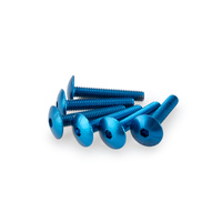 Puig Kit Screws Domed M6X30mm. (Blue)