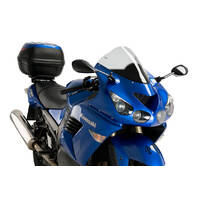 Puig Racing Screen To Suit Kawasaki ZZR1400 (2006 - 2020) - Smoke