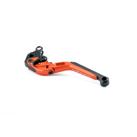 MG BikeTec Foldable Clutch Lever (Orange) For Various KTM Models