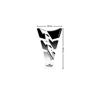 Puig Tank Pad Spirit Sv (Black)-Clear